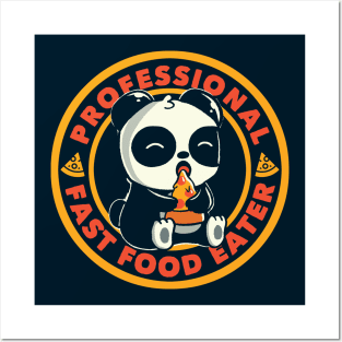 Professional Fast Food Eater by Tobe Fonseca Posters and Art